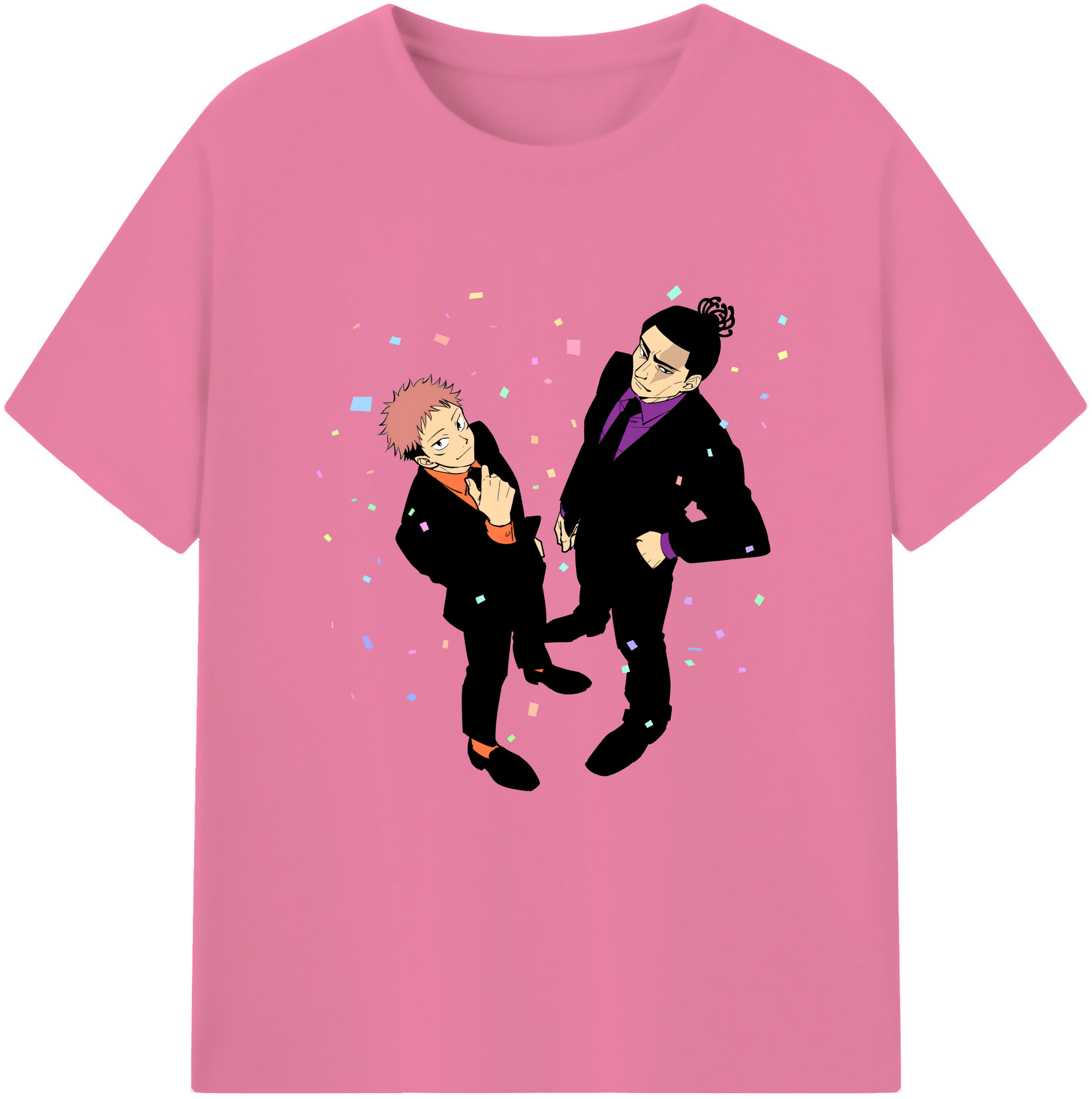 （画像用） 呪術廻戦 Jujutsu Kaisen 綿100％半袖Tシャツ（フロントプリント）